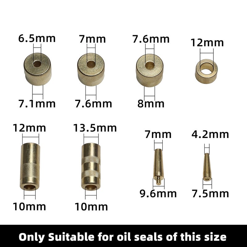 DPTOOL T10133 Fuel Injector Puller Removal Set Injector Seal Installer Service Tool Kit Compatible with Audi VW 1.4 1.6 1.8 2.0 2.7 3.0 3.2 3.6 V6 4.2 V8 FSI Petrol - Image 5